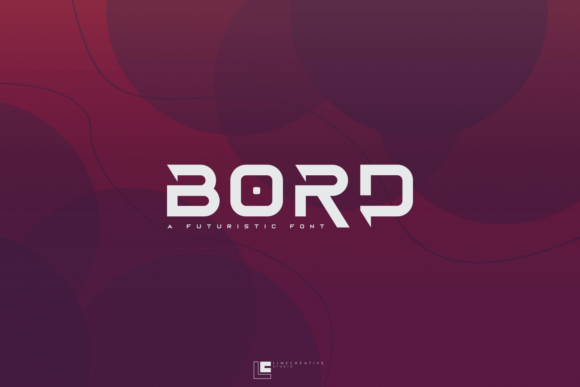 Bord: A Futuristic Display Font Built for Bold Branding