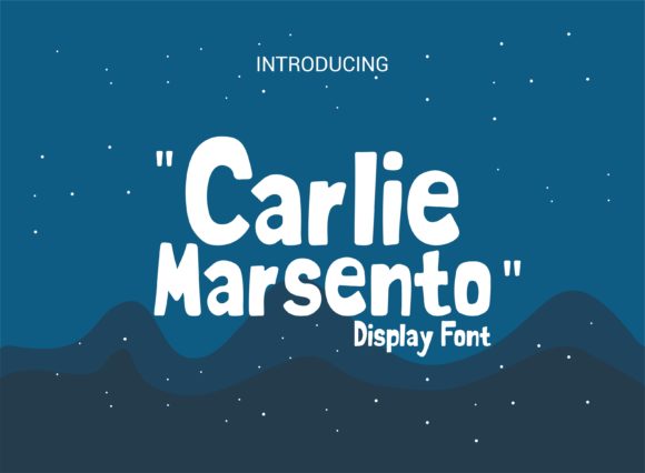 Carlie Marsento: A Friendly Display Font That Elevates Your Brand