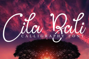 Cila Bali: The Display Font for Elegant Marketing Campaigns
