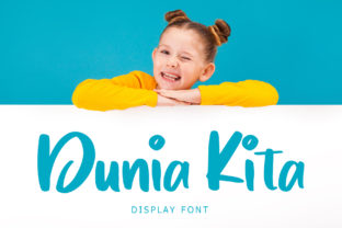 Exploring Dunia Kita: A Display Font with Playful Editorial Charm