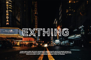 Exthing, a Font for Stories That Feel Like Home