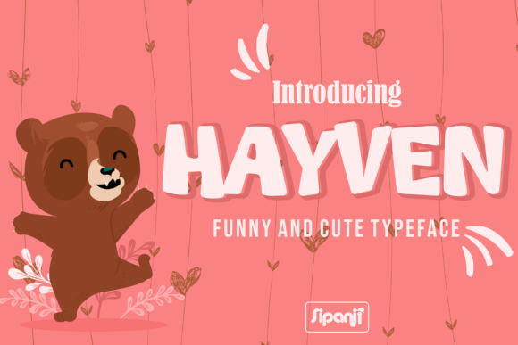 Hayven: A Display Font for Digital Charm