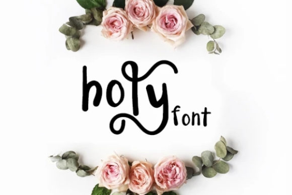 Holy Font Brings Playful Energy to Web Design
