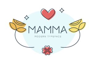Mamma: A Display Font Designed for Modern Marketing