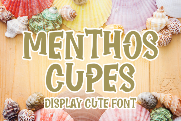 Menthos Cupes: A Font for Fun and Consistent Branding
