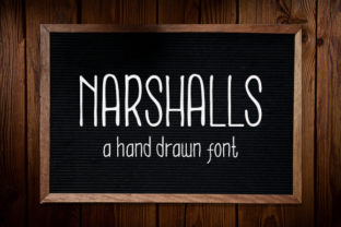 Narshalls: A Display Font Built for Modern Campaigns