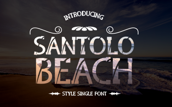 Santolo Beach Typeface: A Designer’s Review for Digital Projects
