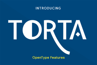 Torta: A Modern Display Font for Editorial Design